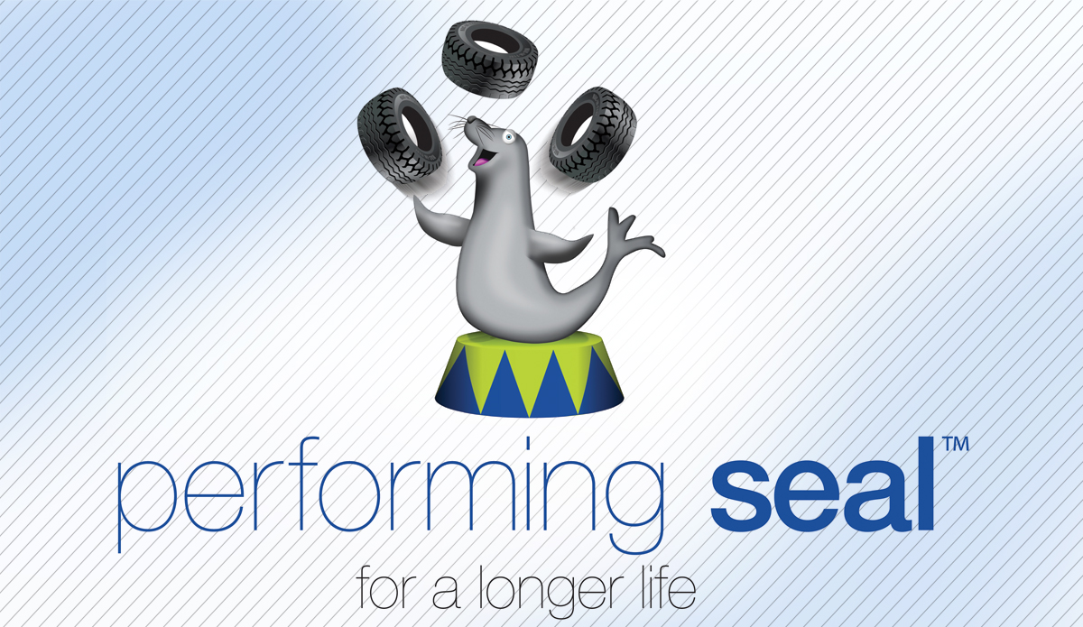 Performing Seal brand design